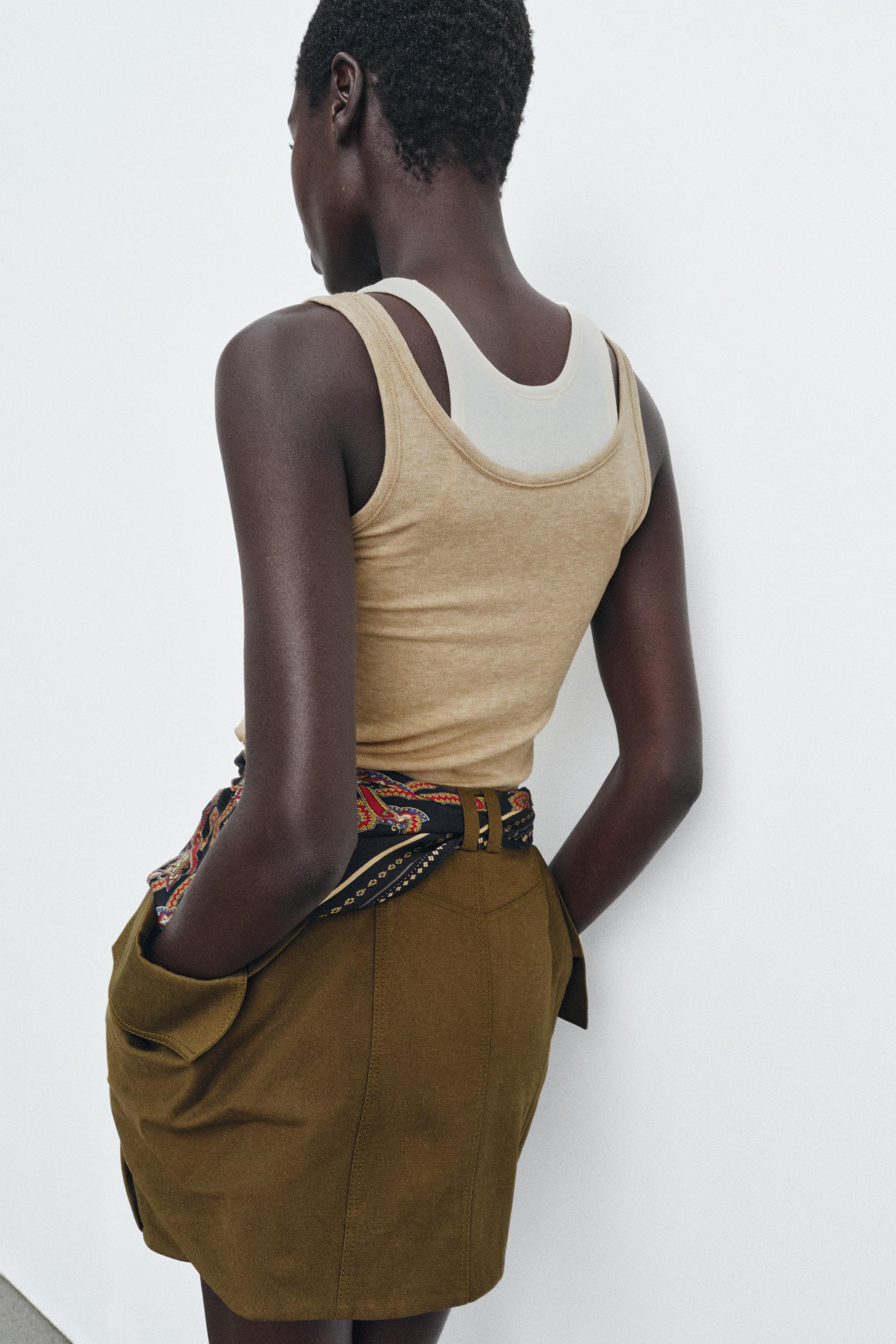 DOUBLE STRAP TOP | Zara US