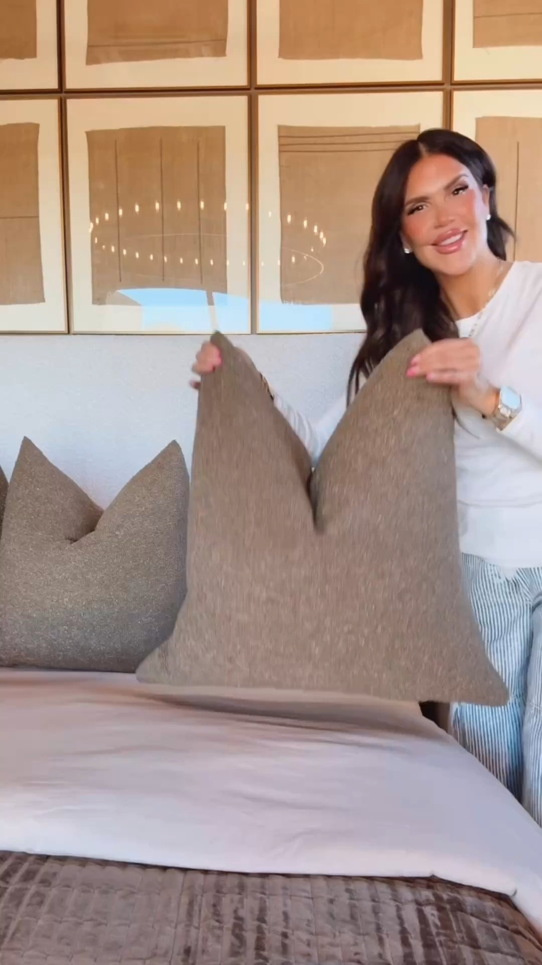 These boucle pillow covers have stayed with me for a year now and I’m not planning on getting rid of them anytime soon! 🙏 The covers are modern and I love the color while the insert is so plush and comfortable 🥰

Boucle plush pillow 
Boulde pillow cover 
Modern bedding Inspo 
Affordable amazon decor finds 
Modern neutral bedroom Inspo 
Amazon bedroom finds 
Rh Inspired bedroom
moody home decor 

Summerthompsonstyles 

 #LTKU #LTKHome #LTKSaleAlert