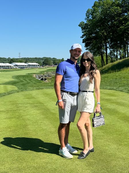 PGA Championship outfit, golf tournament outfit, golf style, preppy style, golf outfit ideas, knitwear, loafers, linen shorts 

#LTKFindsUnder100 #LTKStyleTip #LTKItBag