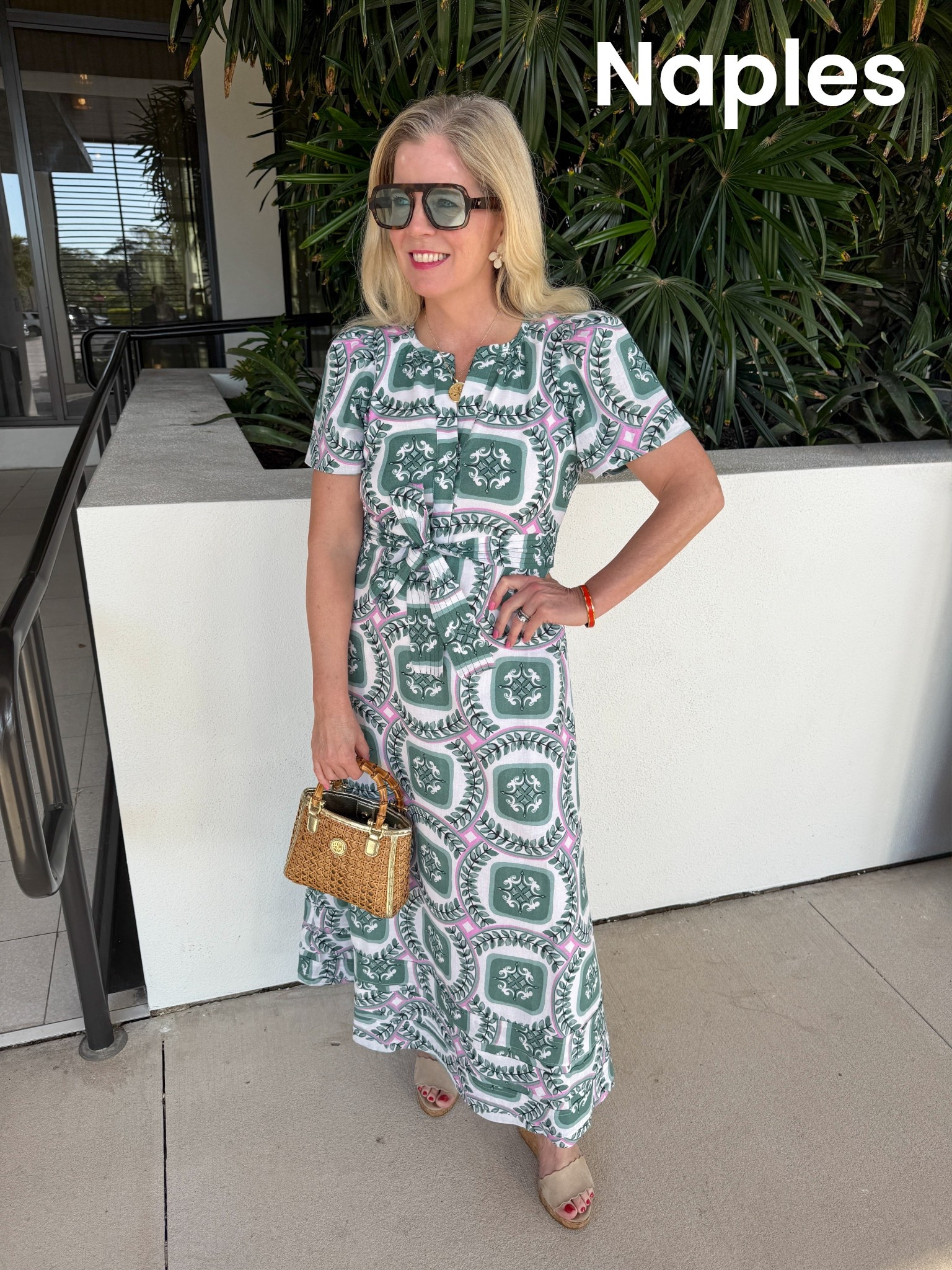 OOTN for my mom's 88th birthday party in Naples, Florida🩷💚

#LTKSeasonal #LTKTravel #LTKOver40