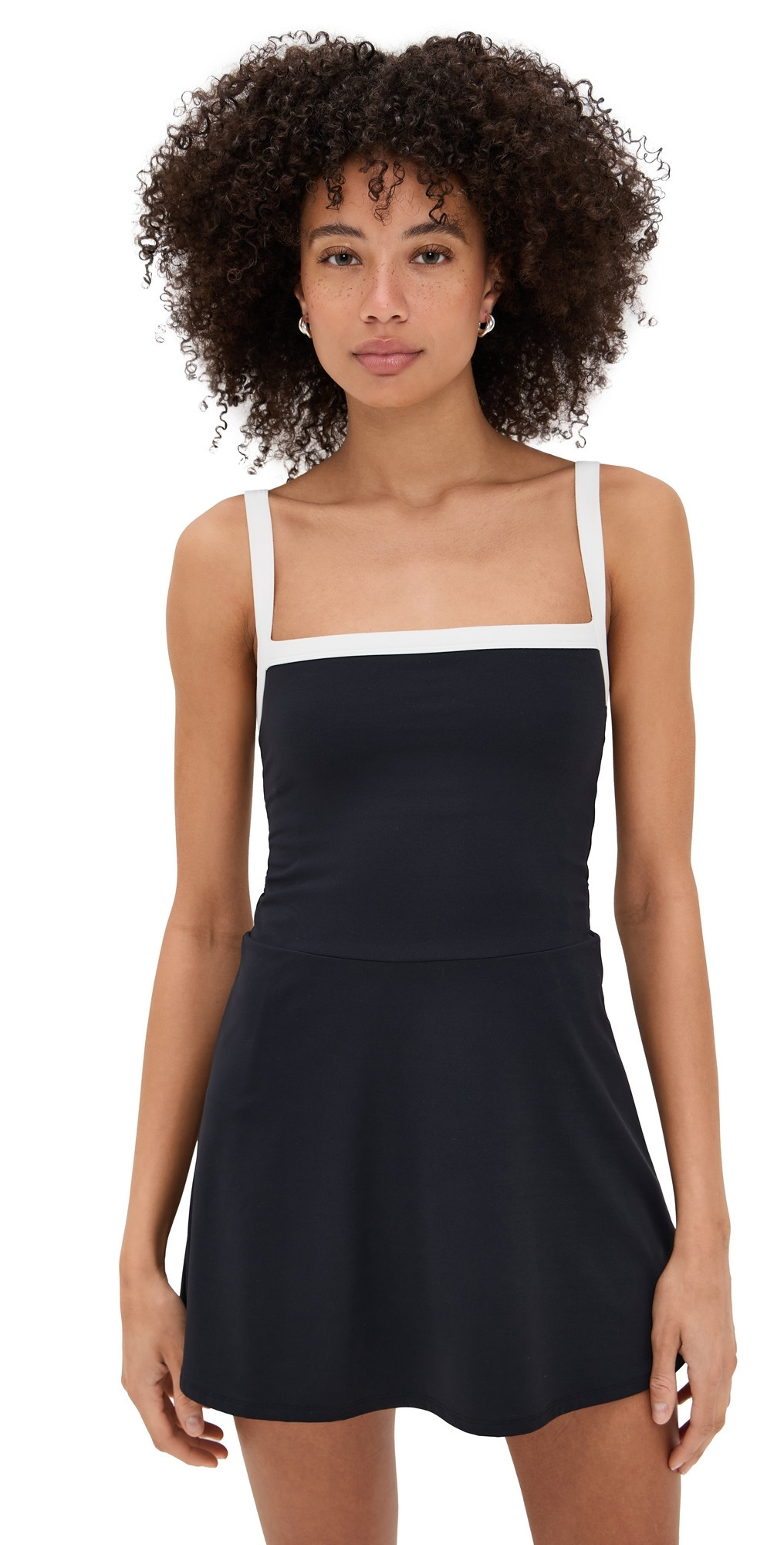 Splits59 Monah Rigor Dress Black/White L | Shopbop
