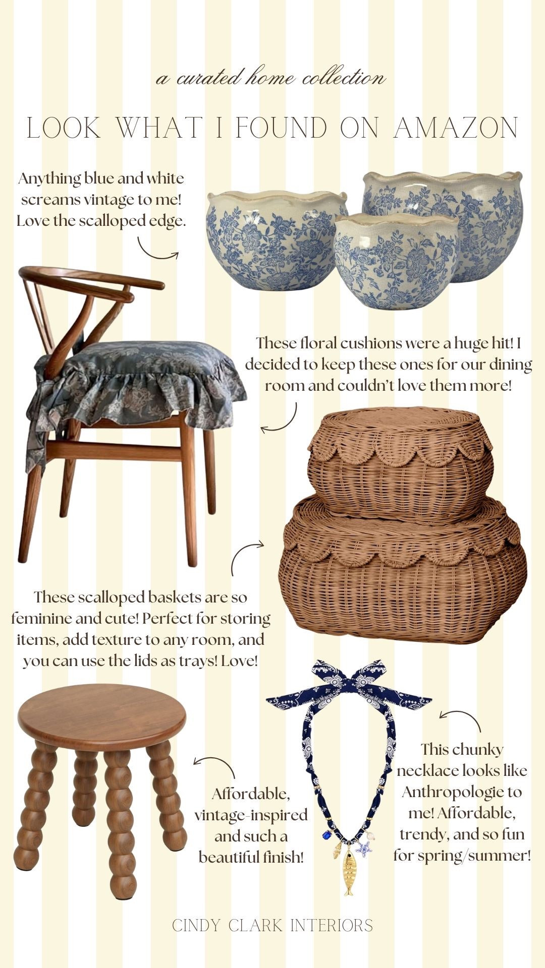 Look at what I found on Amazon 😍 the cutest textures, colors, and dainty details for the spring! Scallops, ruffles, florals.. you can’t go wrong with these affordable finds! 

#LTKHome