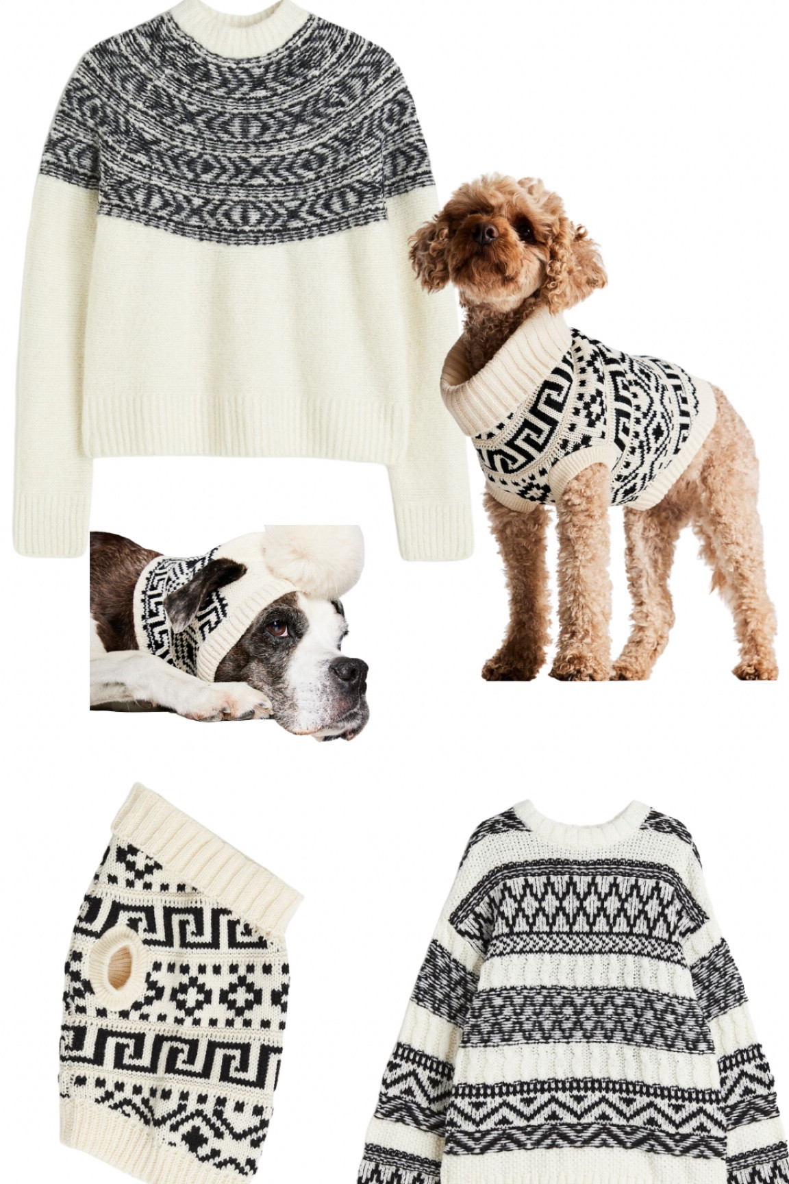H&M matching sweaters for you and your dog! #dog #matchingsweater #fall 

#LTKHoliday #LTKGiftGuide