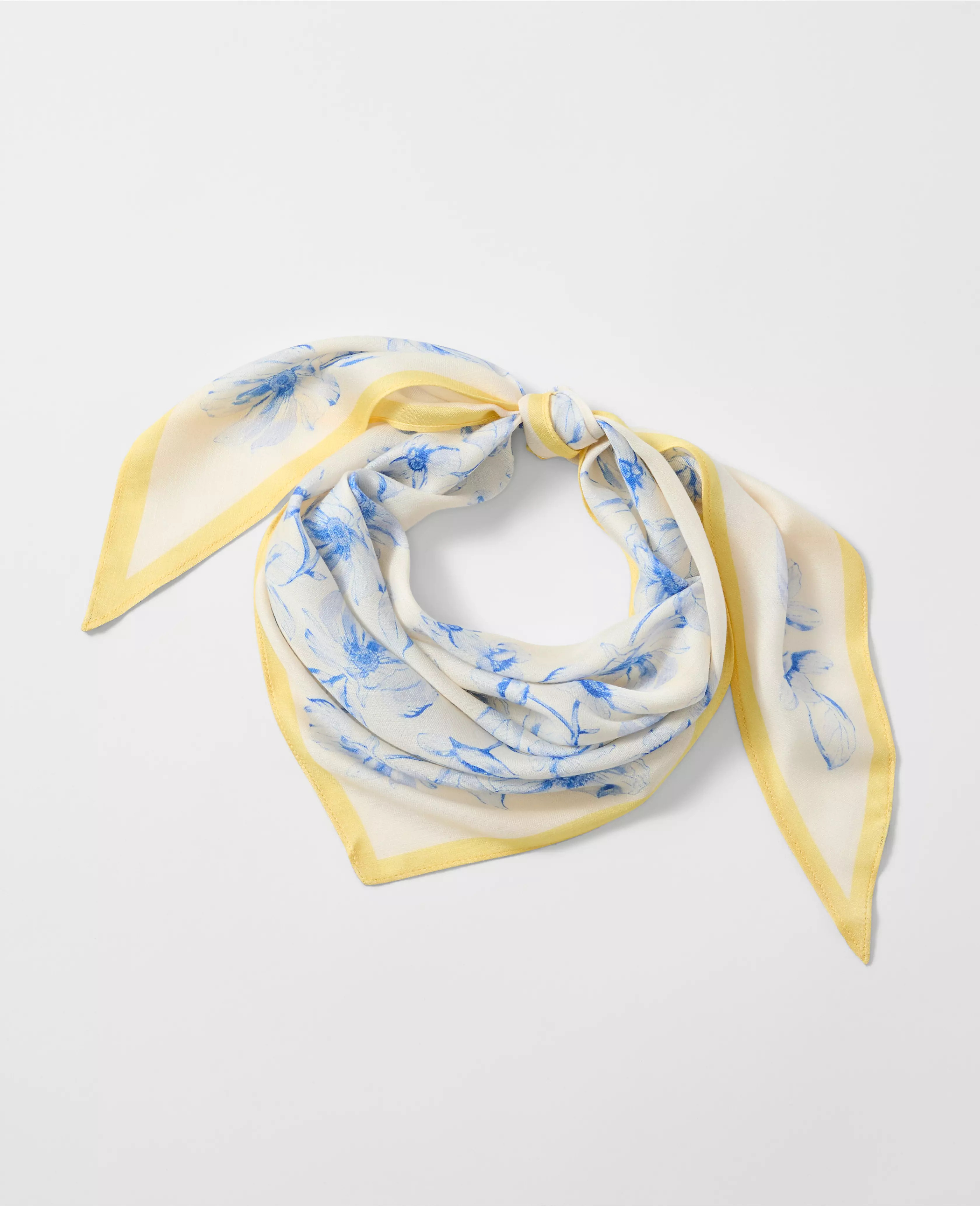 Floral Triangle Scarf | Ann Taylor