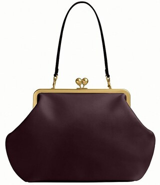 COACH Large Oversized Kisslock Frame Shoulder Clutch Bag | Dillard's | Dillard's