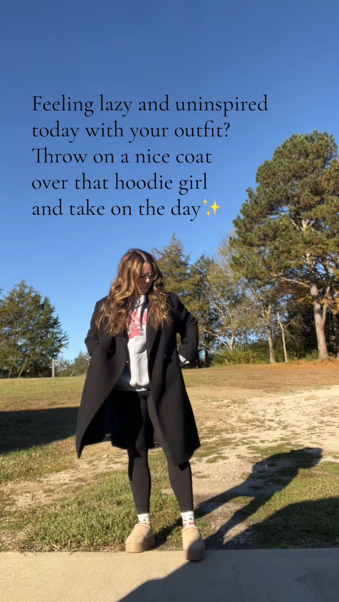 Not every day is going to be the perfect look. But adding a nice jacket to your lazy day makes you look more put together. This black coat is from Sam’s Club! Wearing an XL for the perfect oversized fit. Now go take on the day babe💕

#LTKStyleTip #LTKFindsUnder50 #LTKSeasonal
