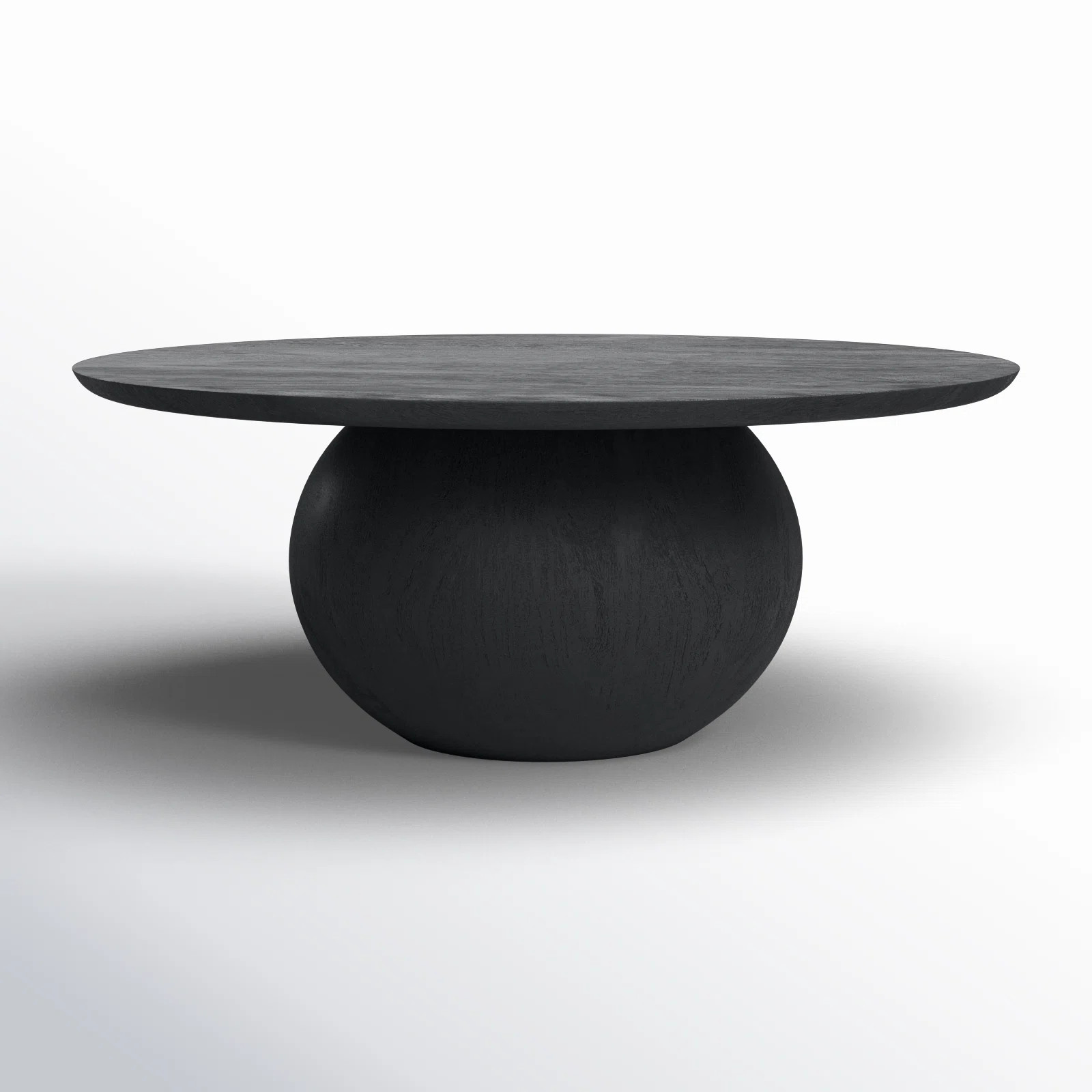 Joss & Main Iver Solid Wood Pedestal Coffee Table & Reviews | Wayfair | Wayfair North America