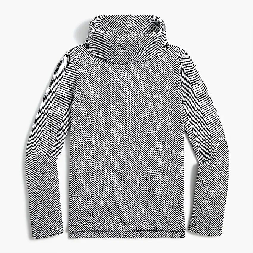 Long-sleeve funnelneck pullover | J.Crew Factory