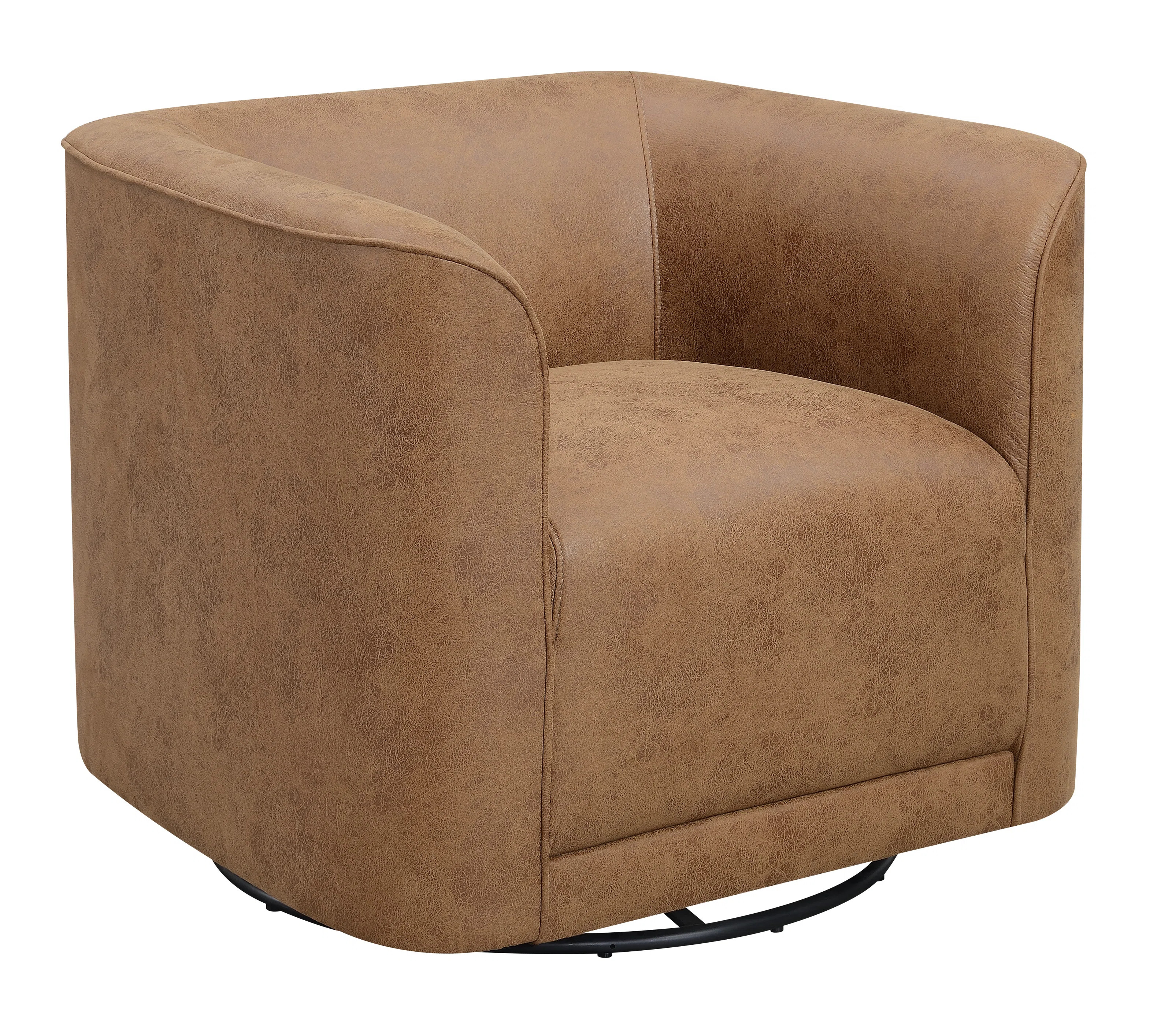 Cordoba Upholstered Swivel Barrel Chair | Wayfair North America