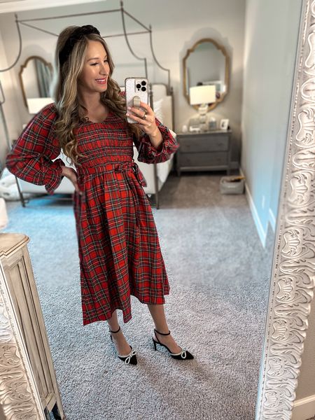 Red dress boutique, Christmas dress, plaid dress, tartan plaid dress

#LTKHoliday #LTKHolidaySale #LTKSeasonal