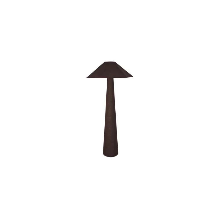 Moe's Home Collection Gigi Floor Lamps Fabric Brown | Walmart (US)