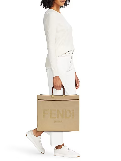 Large Canvas Shopper | Saks Fifth Avenue