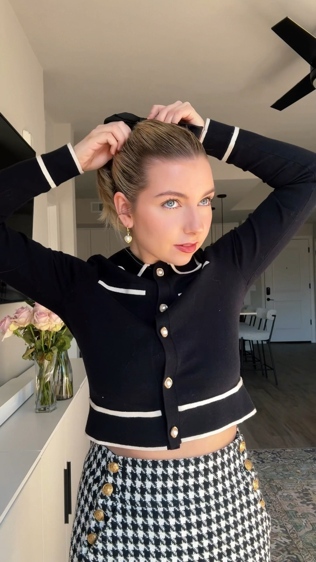 hair gel recommendation, outfit inspo and my favorite little bow earrings! 

#LTKPetite #LTKStyleTip #LTKWorkwear