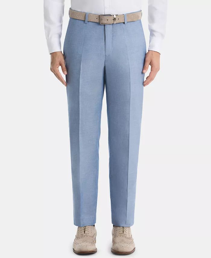 Lauren Ralph Lauren Men's UltraFlex Classic-Fit Chambray Pants - Macy's | Macy's