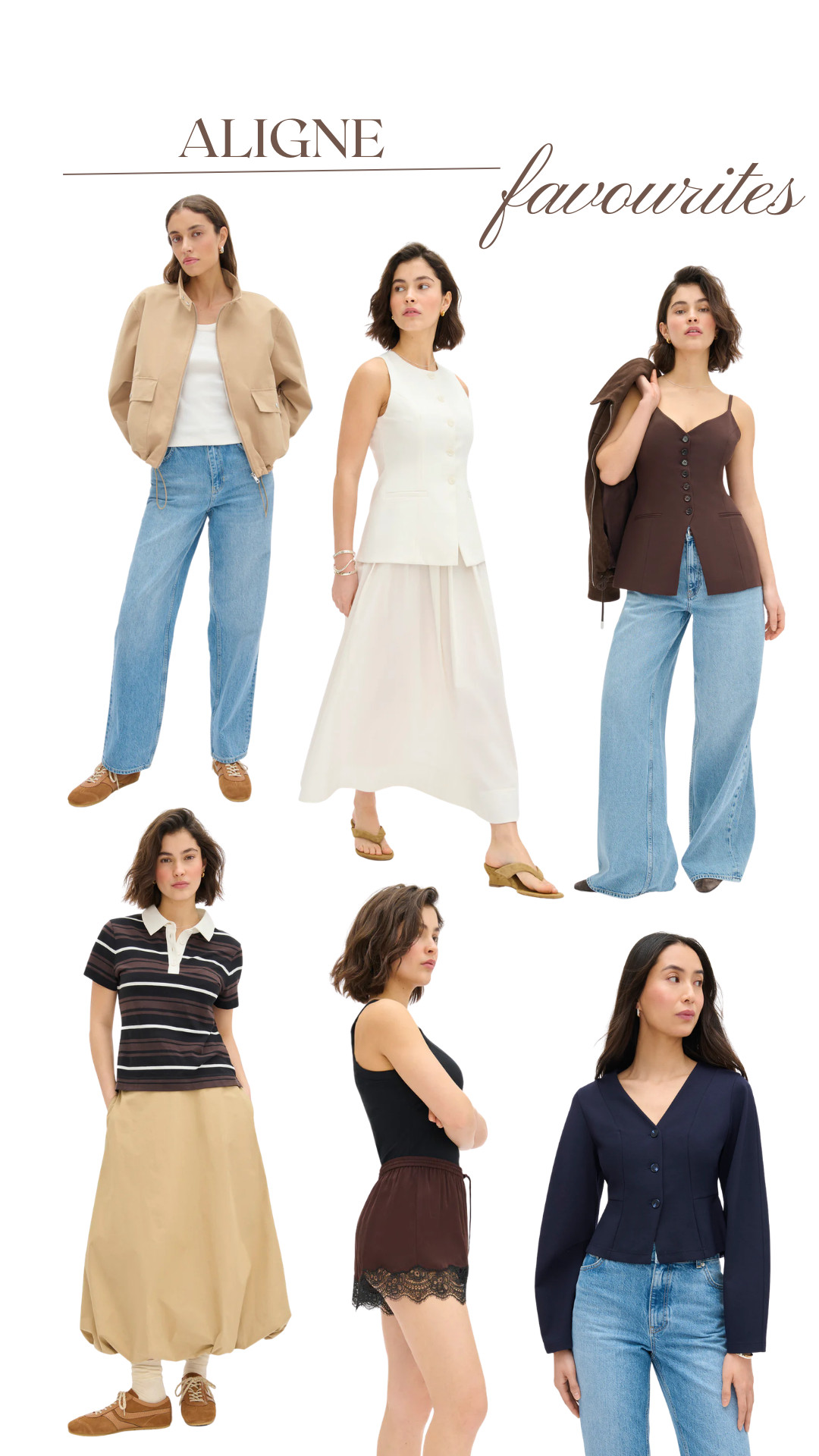 My Favourite New In Aligne Picks
Spring Dressing, Denim Jeans, Striped Polo, Spring Layering, Cinched Waist, Tailoring 

 #LTKuk #LTKspring #LTKeurope