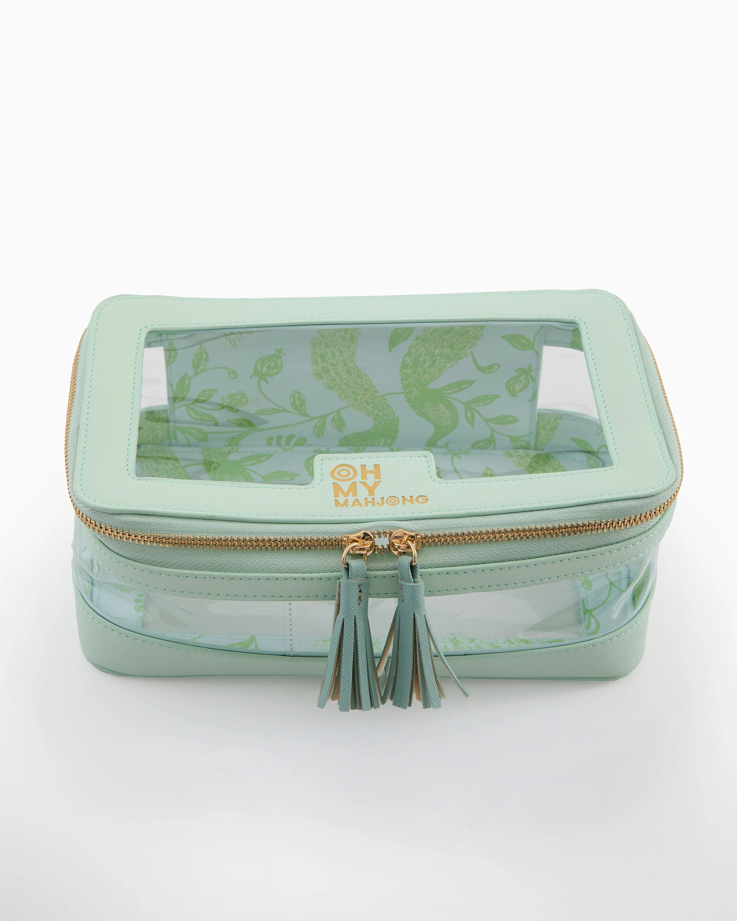 Mint Tile Storage Bag | Oh My Mahjong