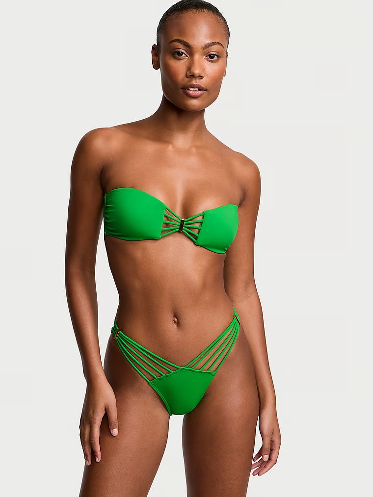 Buy New Style! VS Archives Swim Strappy Bandeau Bikini Top - Order Bikini Top online 1124636600 -... | Victoria's Secret (US / CA )