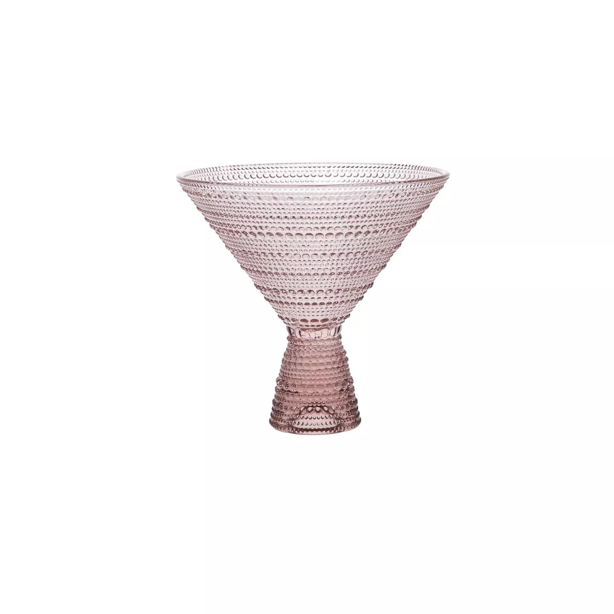 4pk 11.5oz Jupiter Martini Glasses Pink - Fortessa Tableware Solutions | Target