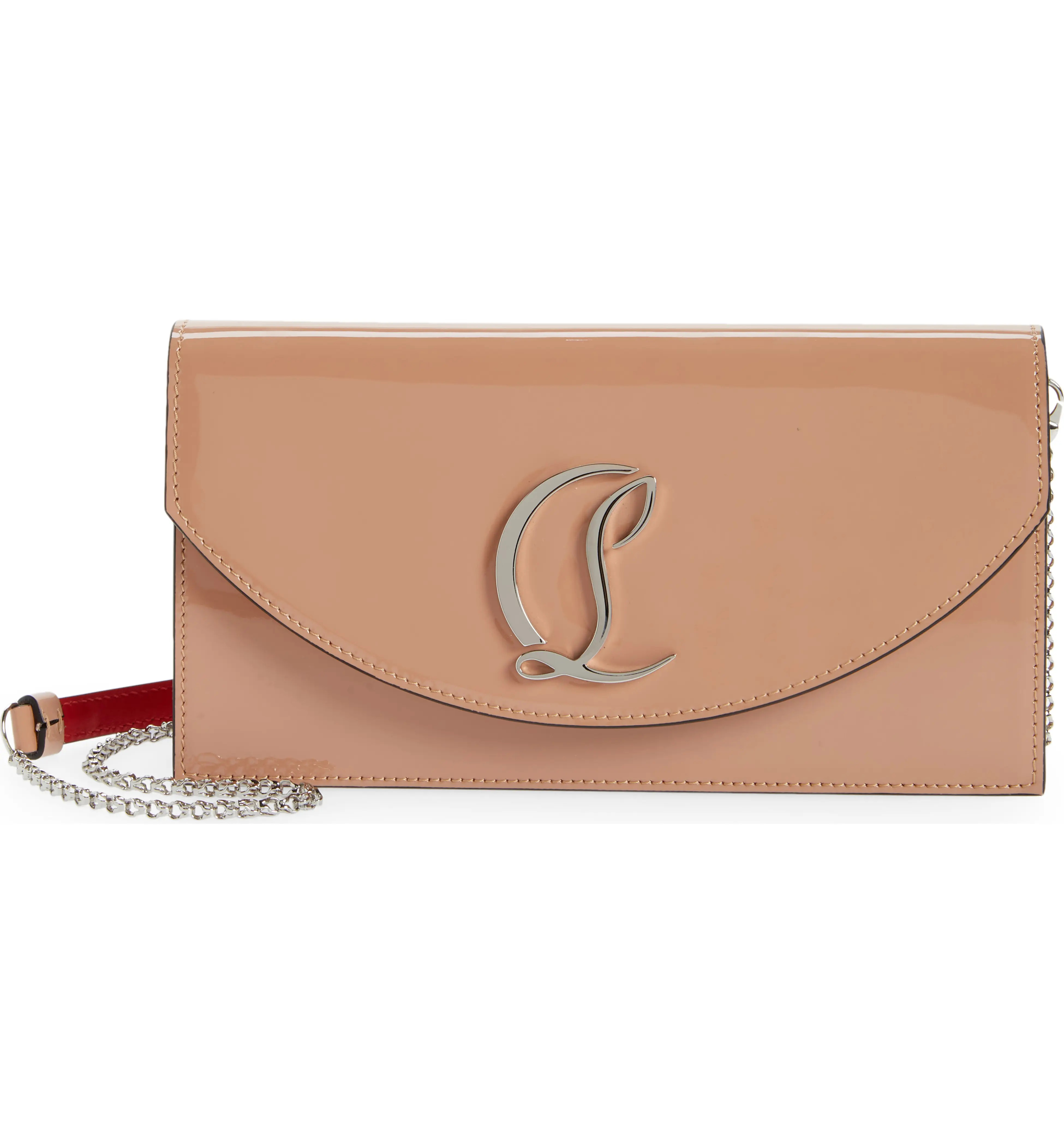 Loubi54 Patent Leather Clutch | Nordstrom