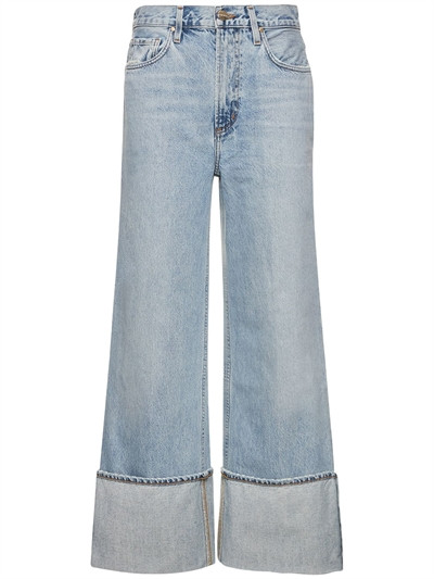 The astley high rise wide straight jeans - Goldsign - Women | Luisaviaroma | Luisaviaroma