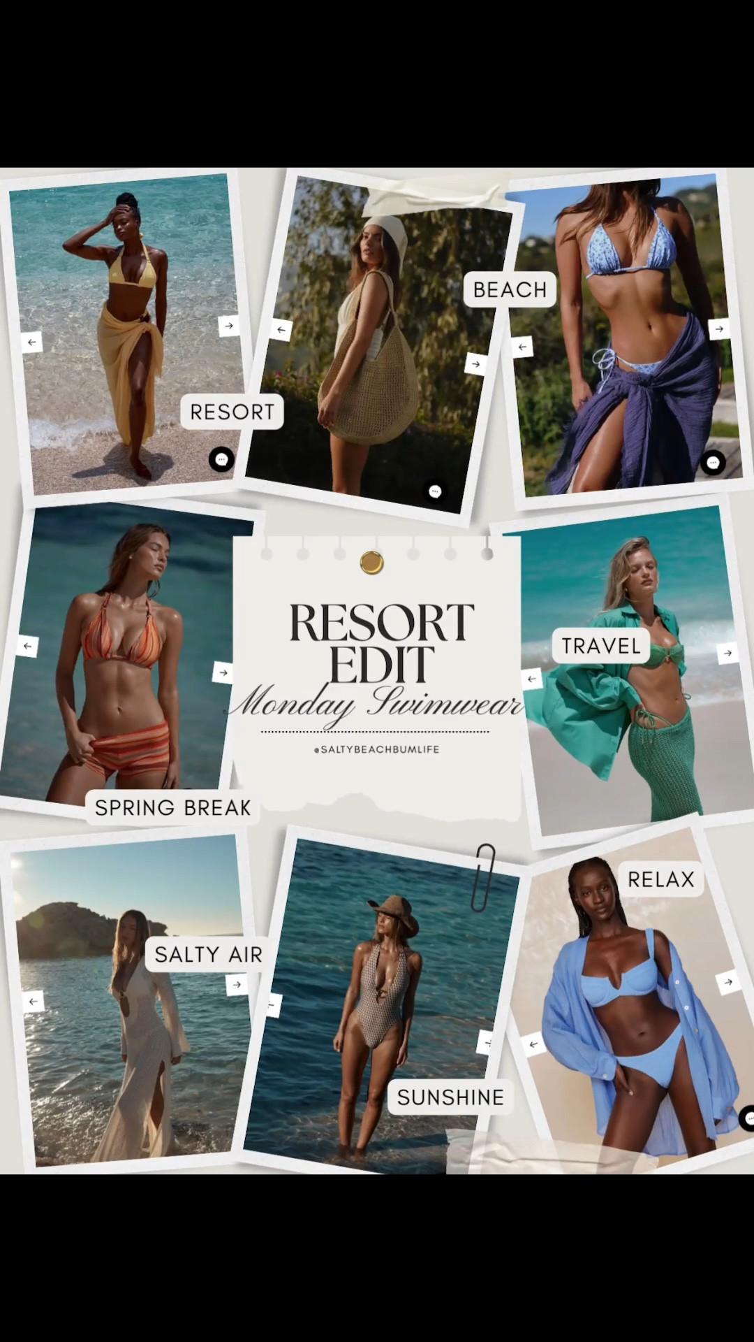 Monday Swimwear 🌴✨ my 2026 resort edit is here and it’s giving effortless luxe from beach days to poolside cocktails. I’m rounding up my current favorites — chic one pieces, flattering bikinis, lightweight tunic coverups, breezy sarongs, and the prettiest resort extras like woven beach bags, oversized hats, silky headscarves and cute bikini shorties.

If you’re planning spring break or any warm weather getaway, this is your sign to start building those dreamy suitcase staples. Think elevated neutrals, timeless silhouettes and pieces you can mix + match all week long. The goal: look polished without trying too hard ✨

Linking everything for your next getaway because resort wear 2026 is already heating up and these are the vacation outfits beach trends I’m actually packing 🤍

#resortwear #resortwear2026 #vacationoutfitsbeach #springbreakstyle #resortwear #luxebeachwear #coastalstyle #beachchic
#beachoutfits 

#LTKTravel #LTKSwim