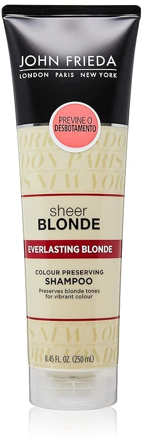John Frieda Sheer Blonde Everlasting Blonde Shampoo, Color Preserving Shampoo, Helps Preserve Vib... | Amazon (US)