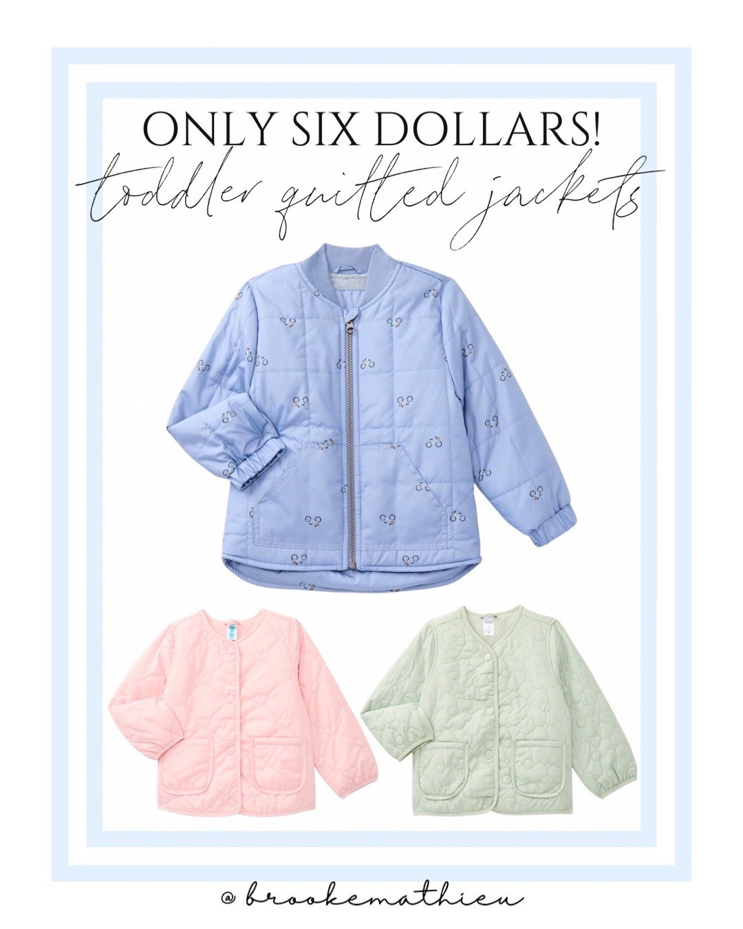 Wilted toddler jackets on sale for $6!

#LTKKids #LTKBaby #LTKSaleAlert