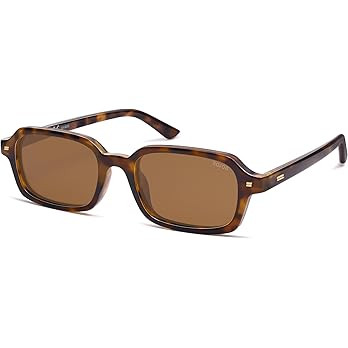 SOJOS Trendy Rectangle Polarized Sunglasses Womens Mens, Small Retro Fashion Thin Slim Square Sun... | Amazon (CA)