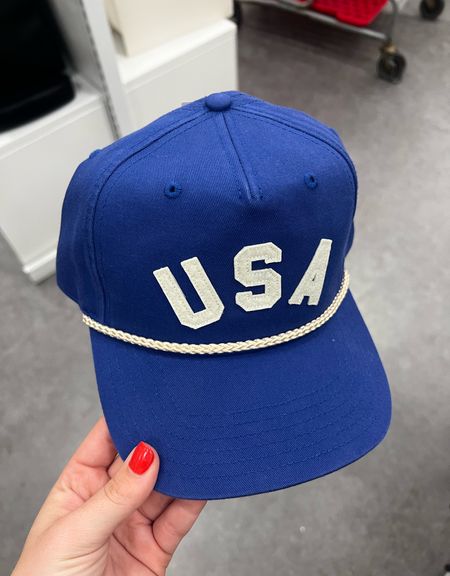 The cutest trucker hat for the 4th! 
