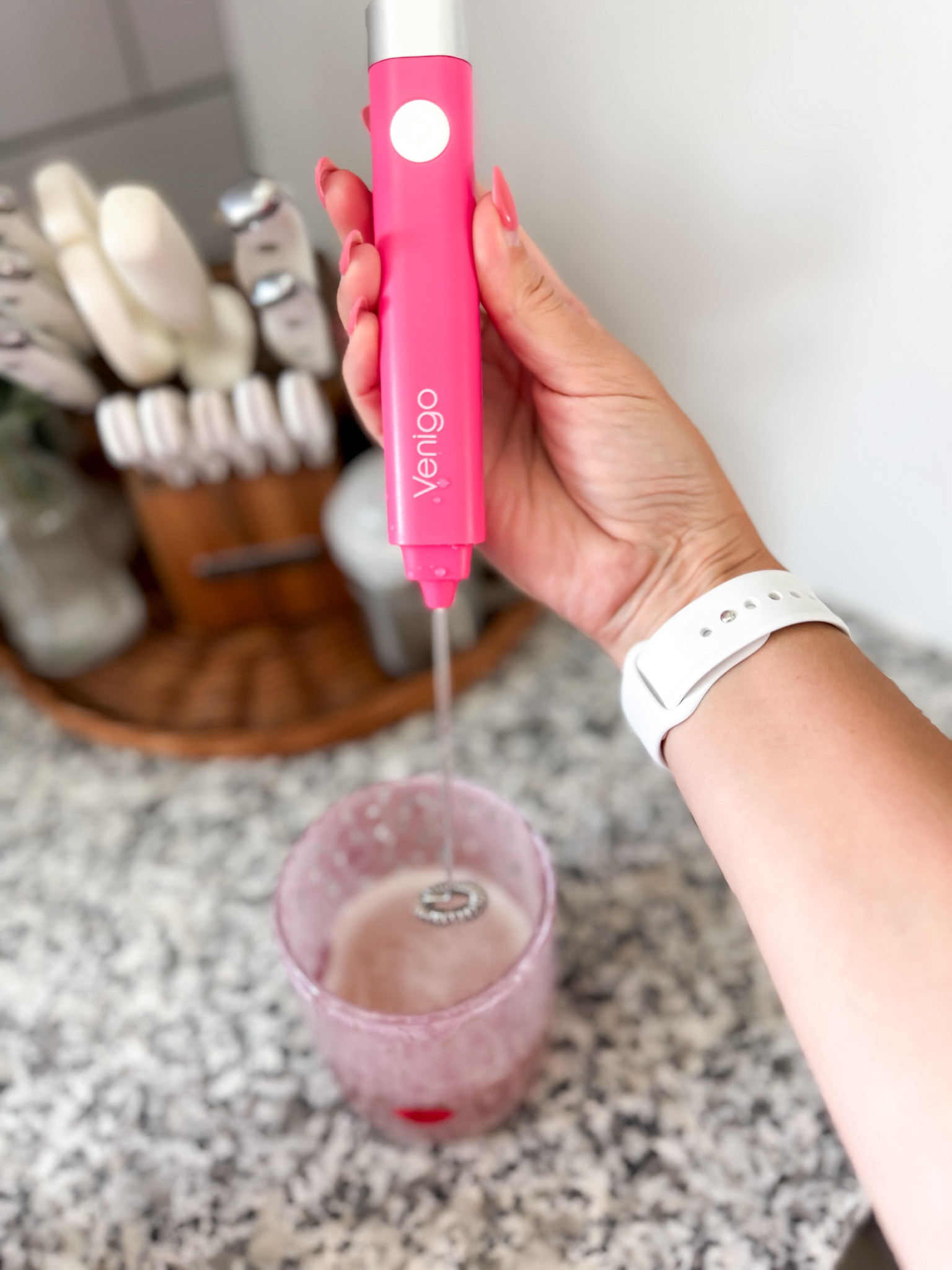 This little mixer is so much better than the last one I had. It works perfectly for mixing protein powders and supplements. #amazonfind #kitchenfind


#LTKFindsUnder50 #LTKSaleAlert #LTKHome