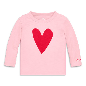 Baby Long Sleeve Heart Tee | Nordstrom