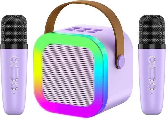 Kids Karaoke Microphone Machine Toy, 4-12 Years Old Girls Christmas Birthday Gift for Girls, Kara... | Amazon (US)