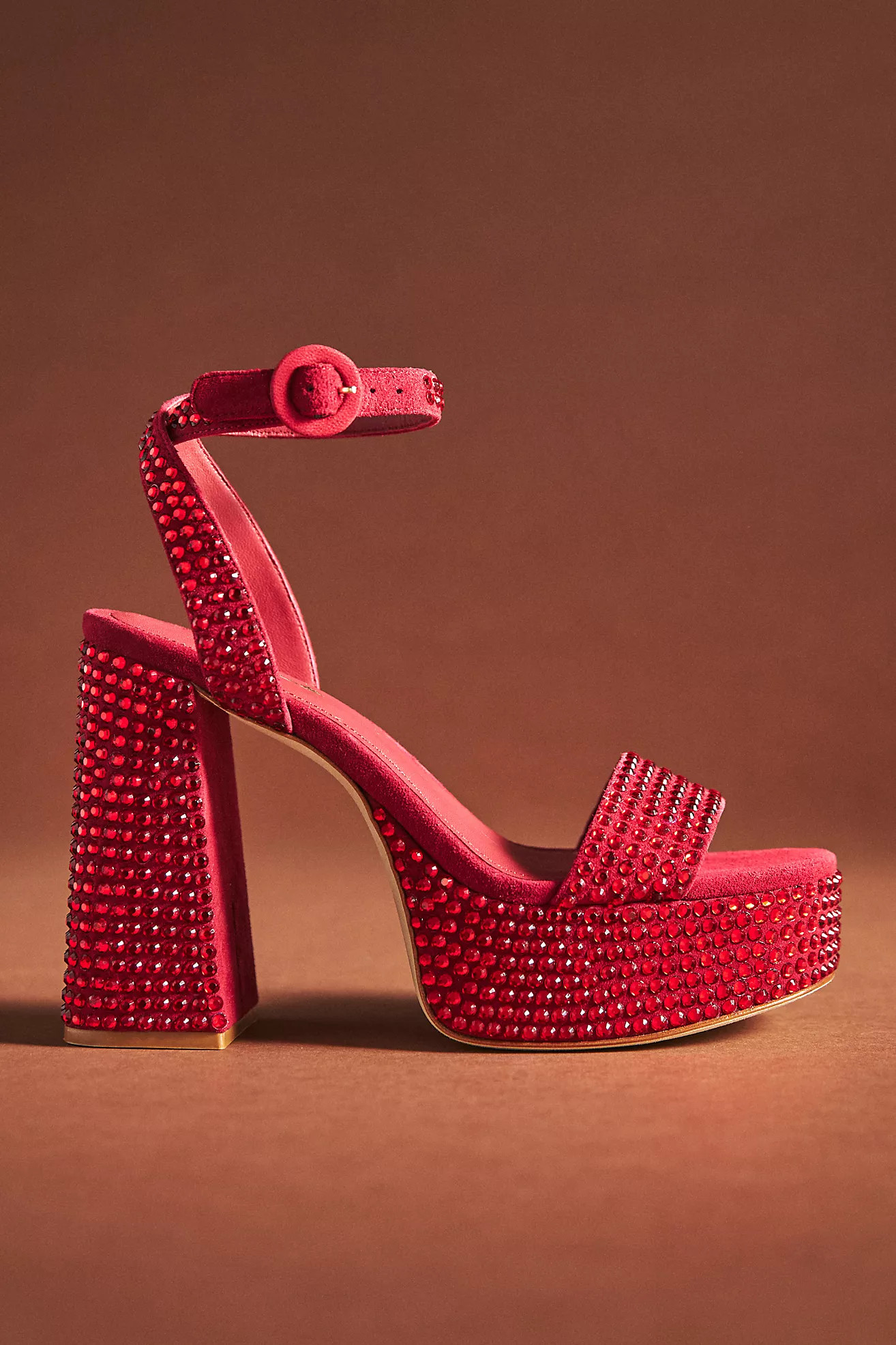 Larroudé Dolly Crystal Heels | Anthropologie (US)