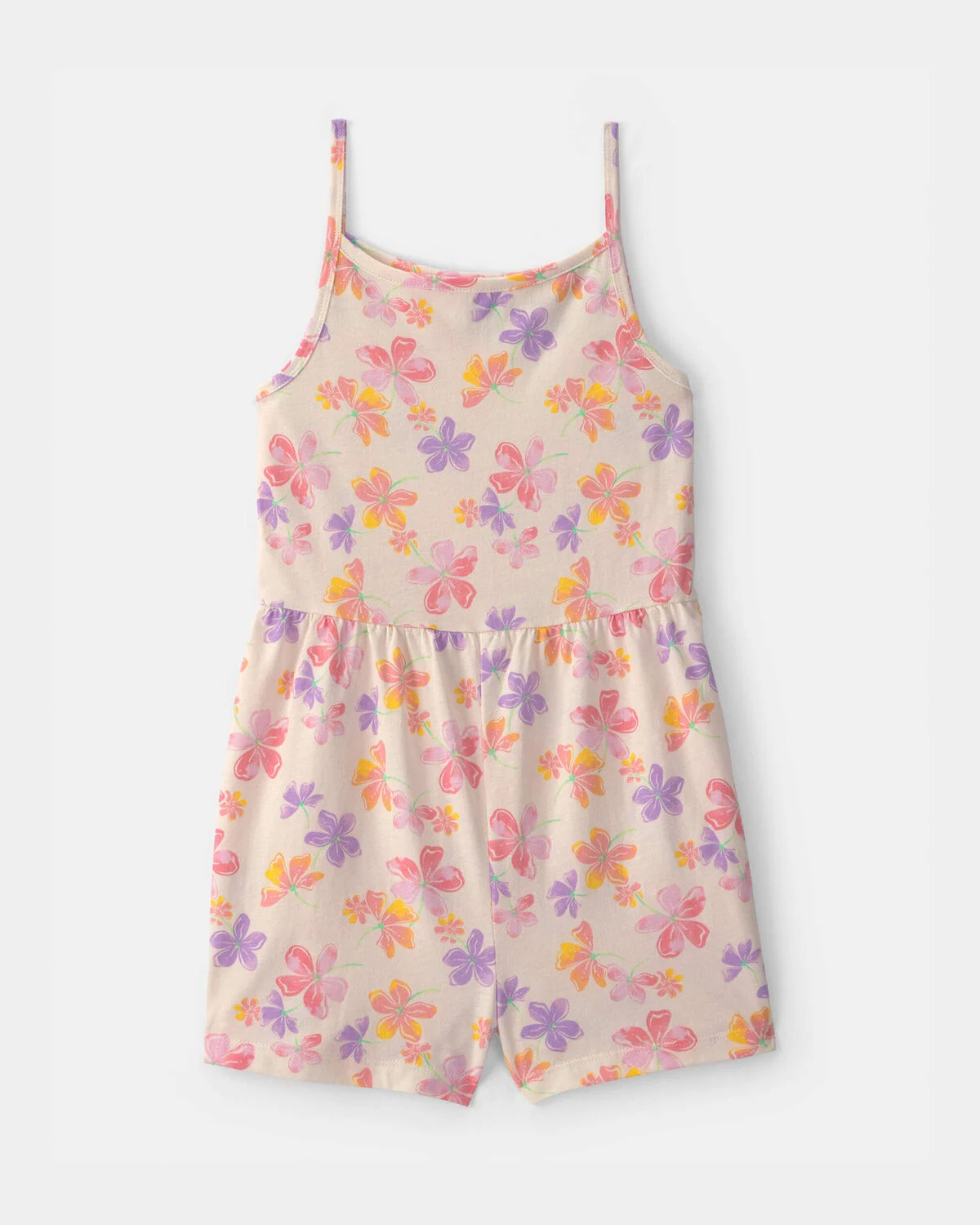 Girls Tropical Floral Romper | Carter's Inc