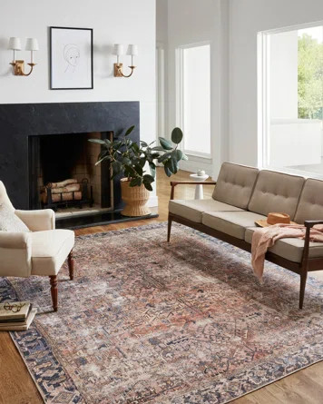 Jules Oriental Terracotta Area Rug | Wayfair North America