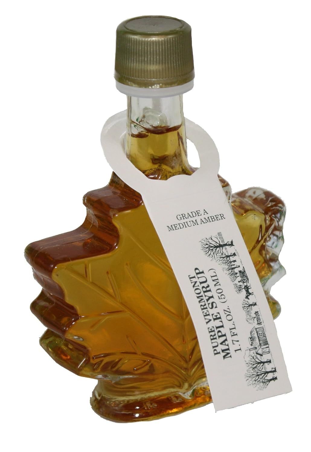 Butternut Mountain Medium Amber Leaf 1.7 Oz Bottle Vermont Maple Syrup | Amazon (US)