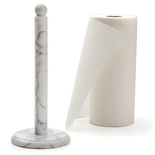 RSVP-INTL White Marble Paper Towel Holder | Walmart (US)