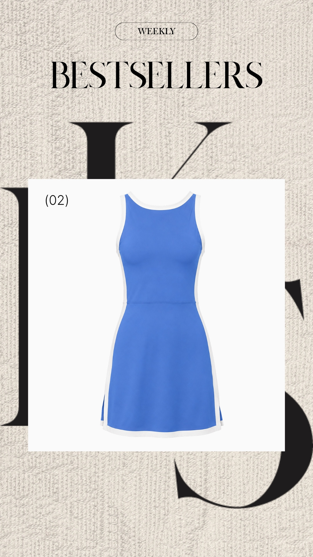 Weekly Bestseller 02. - Blue Tennis Mini Dress with Built-in Shorts & Bra

A perfect look-for-less option for the Beach Riot active dress. They're pretty much identical! 

 #LTKdayinmylife #LTKootd #LTKActive
