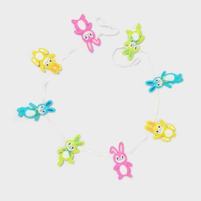 Easter Colored Bunny Tales Felt Garland - Spritz™ | Target