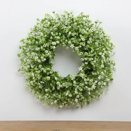 Gmogad Texas Wildflower Wreath - Colorful Spring Summer Door Decor, Non-Fade Indoor Outdoor Hanging Garland for Porch Wall Home Wedding Party Decoration | Walmart (US)