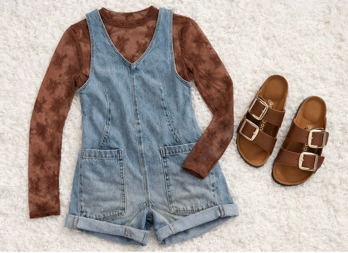 Proof that overalls aren’t just for teens 🙌 Denim overall shorts + a lace layering top = the cutest effortless outfit for a size 8 body.



#LTKootd #LTKMidsize #LTKgrwm