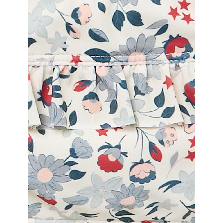 Modern Moments by Gerber Toddler Girl Swimsuit with Ruffles, Sizes 12M - 5T | Walmart (US)