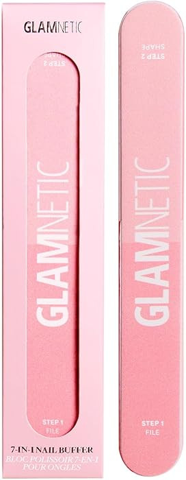 Glamnetic 7-in-1 Nail Buffer | All-in-One, 7 Step Nail Buffing Block for Filing, Shaping, Smoothi... | Amazon (US)