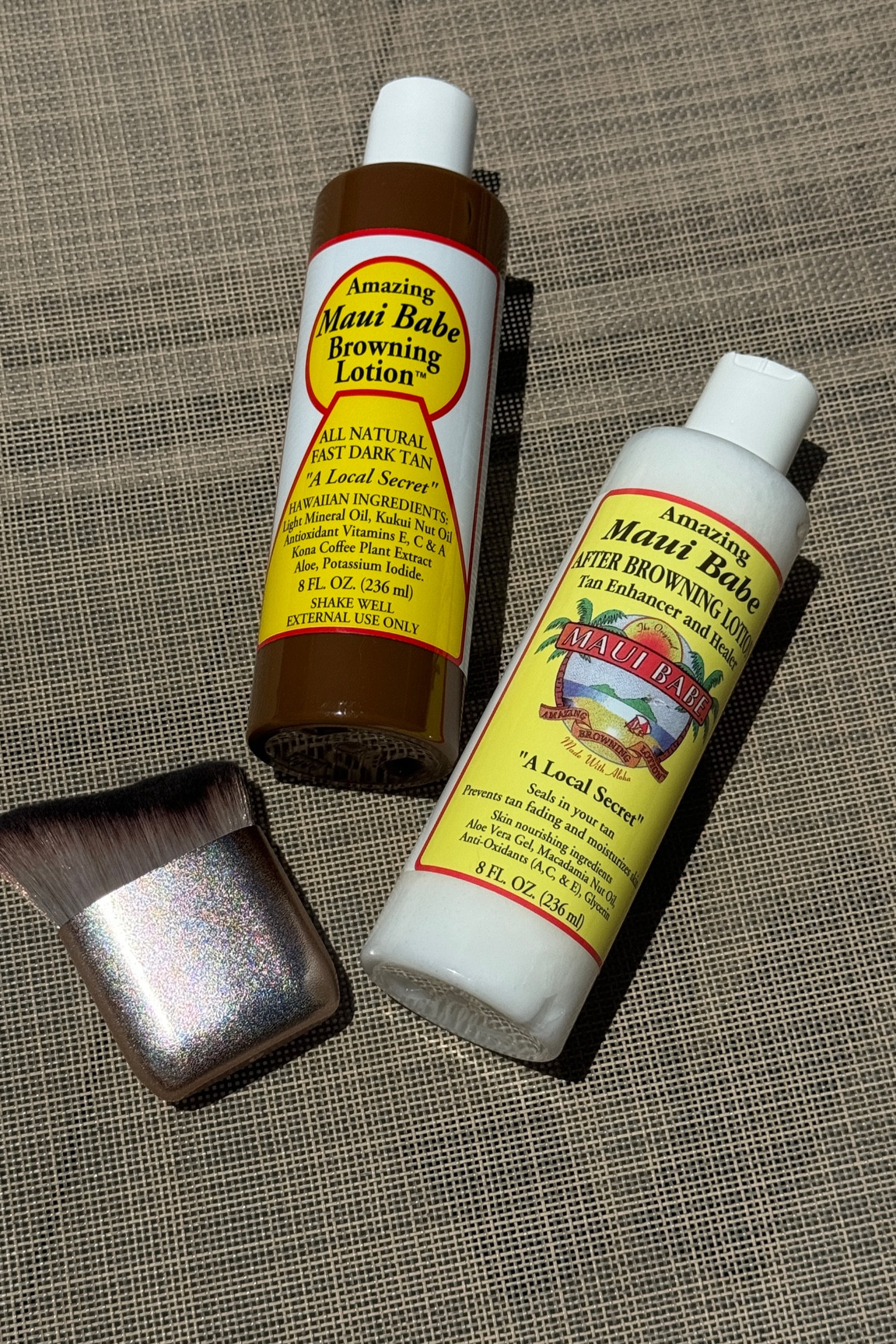 tanning essentials | browning lotion, tan enhancer and healer, & a tanning brush

#LTKSwim #LTKBeauty #LTKTravel