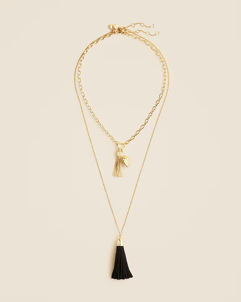 Tassel necklaces set-of-two | J. Crew US
