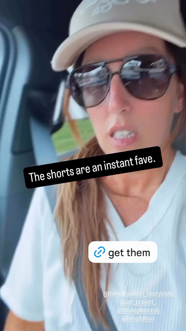 The shorts are an instant fave.