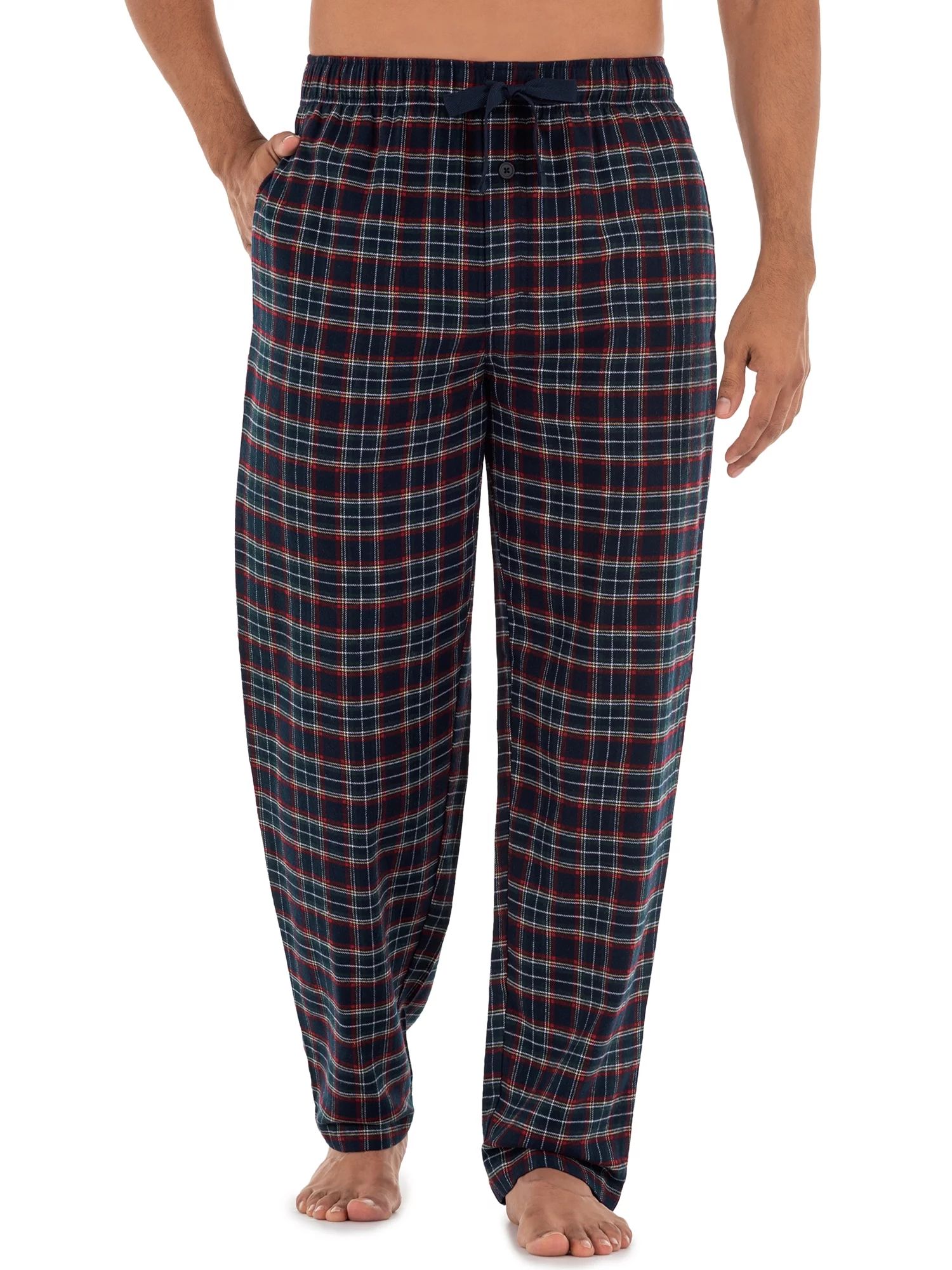 George Men's Plaid Woven Flannel Sleep Pants | Walmart (US)