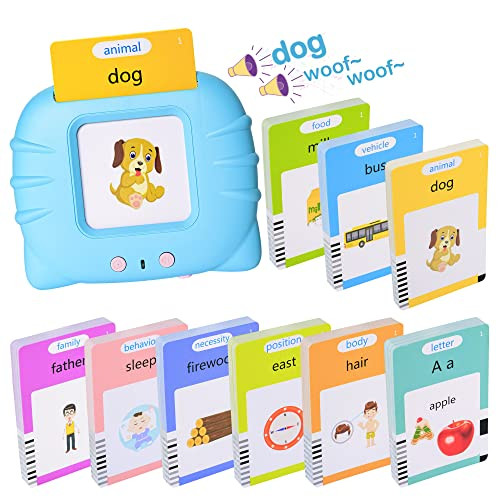 510 Talking Flash Cards for Kids 2-4 - Pocket Speech Therapy Toys for Autism, Montessori Learning | Amazon (US)