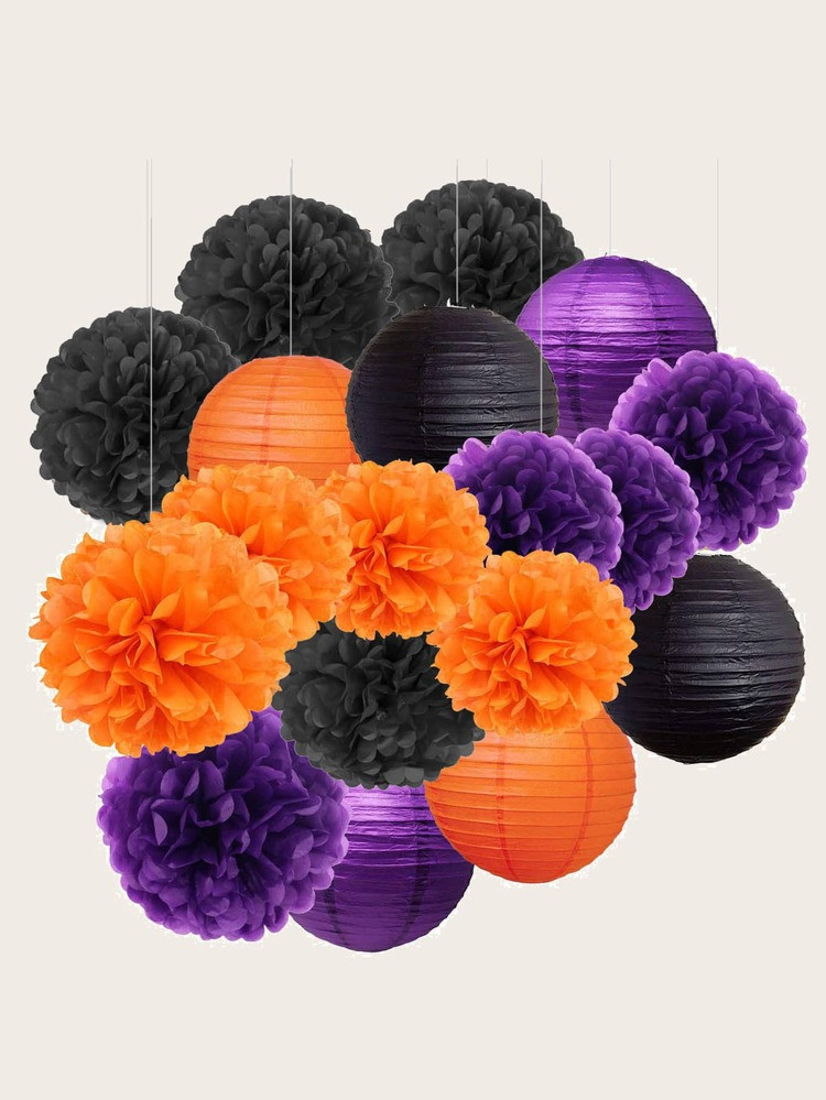 New
     
      18pcs Halloween Tissue Paper Pom Pom Set | SHEIN