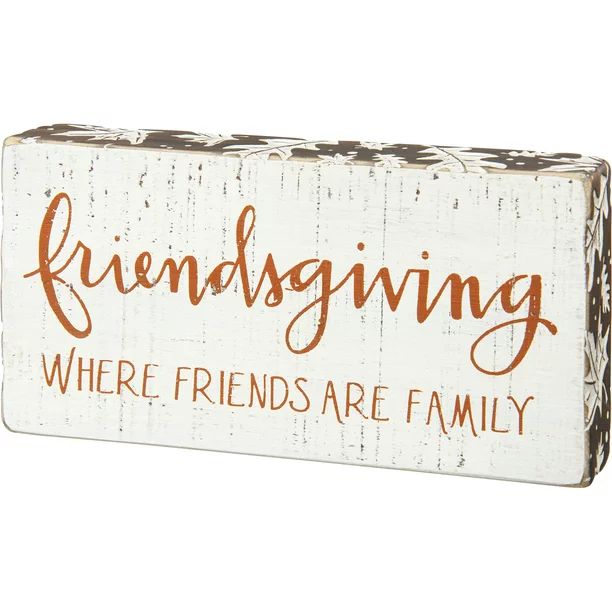 PBK Fall Decor - Friendsgiving Where Freinds Are Family - Walmart.com | Walmart (US)